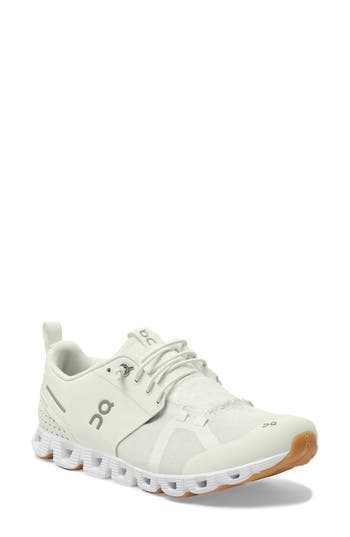 On Cloud 5 Terry Running Shoe In White