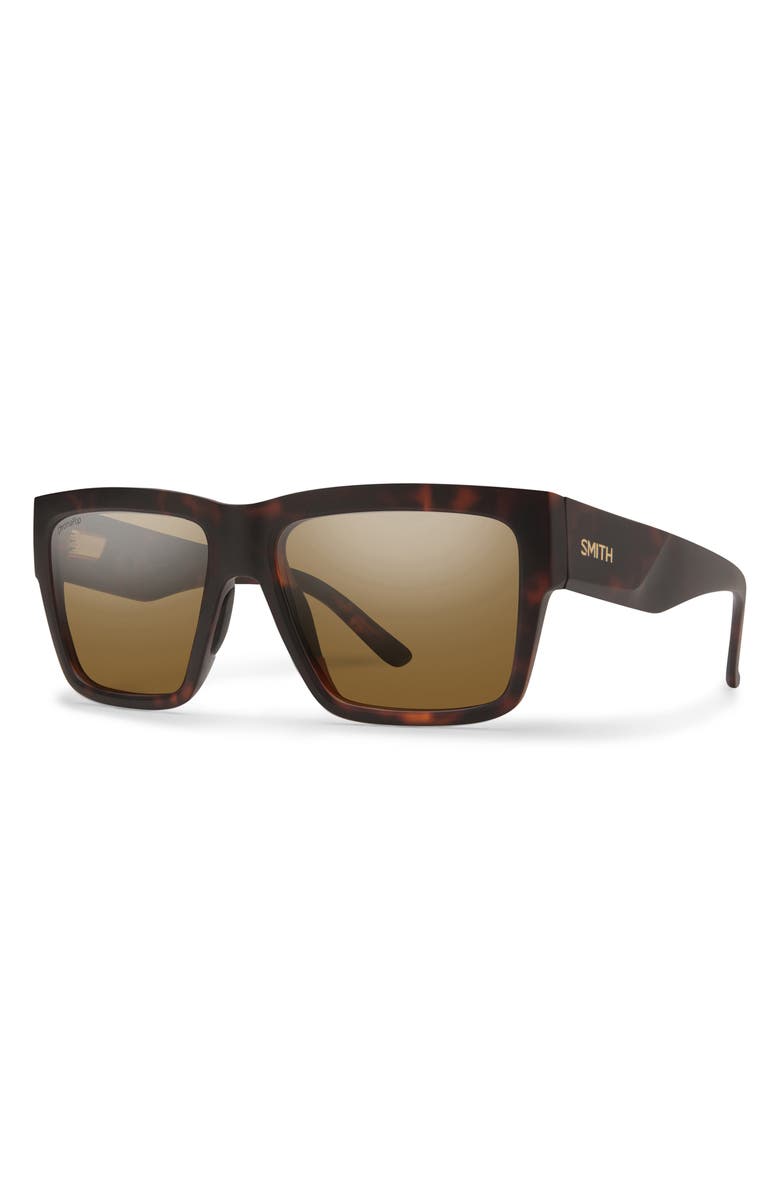 Smith Lineup 58mm ChromaPop<sup>™</sup> Sunglasses, Alternate, color, Matte Tortoise / Chromapop Brown