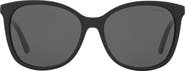 COACH 57mm Square Sunglasses