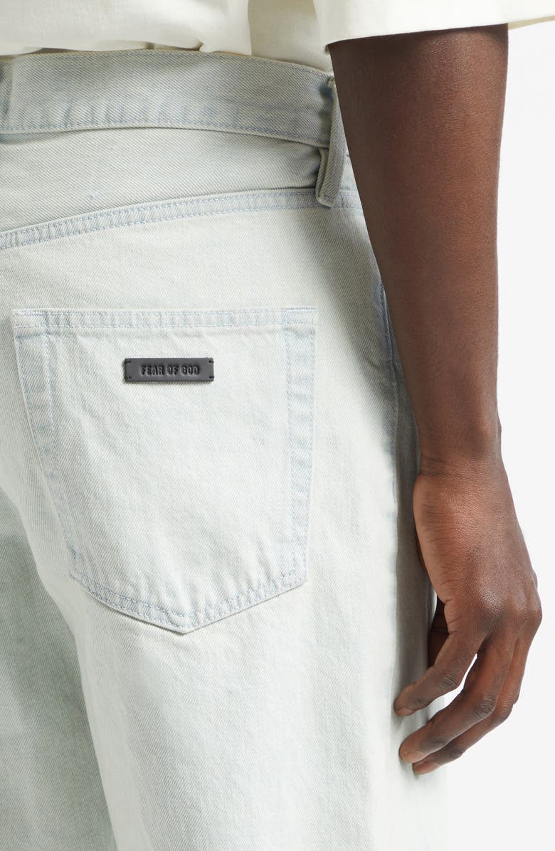 Fear of God Straight Leg Jeans, Alternate, color, Bleach Wash