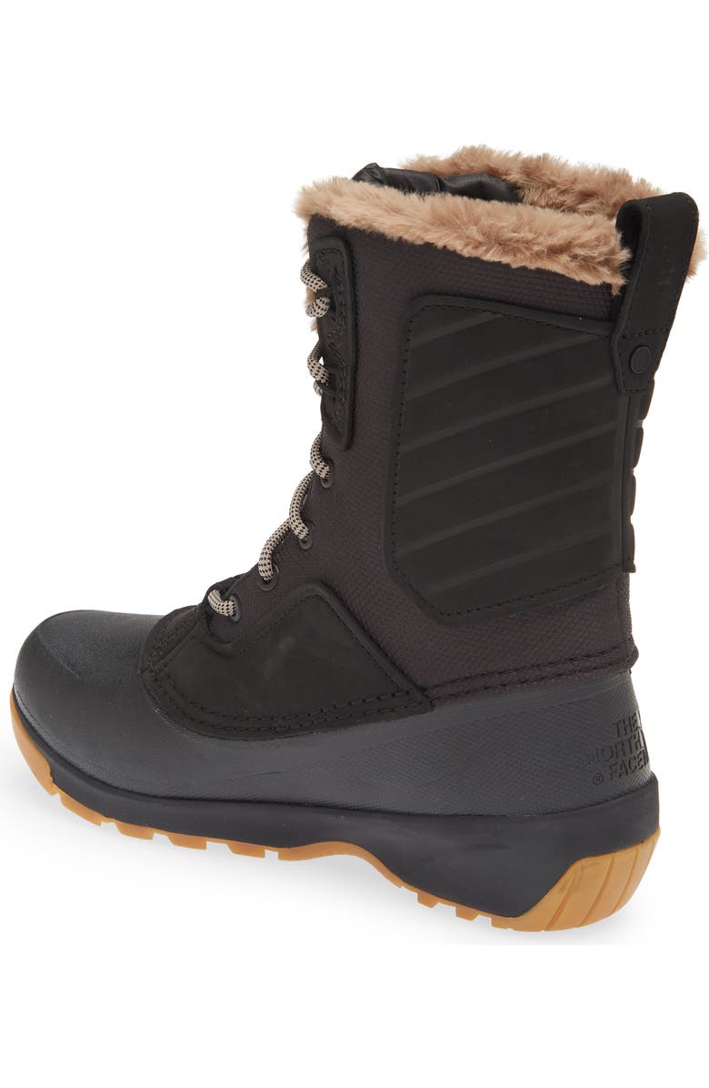 The North Face Shellista IV Mid Waterproof Insulated Winter Boot with Faux Fur Trim, Alternate, color,