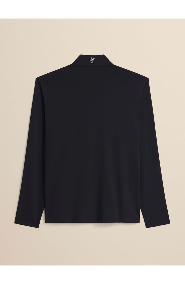 ASHWORTH GOLF Crosby 1/4 Zip, Alternate, color, Black