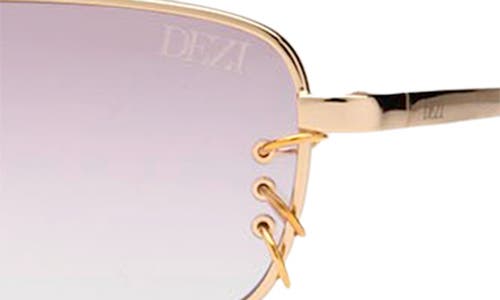 Dezi Hooked 54mm Rectangular Sunglasses In Multi