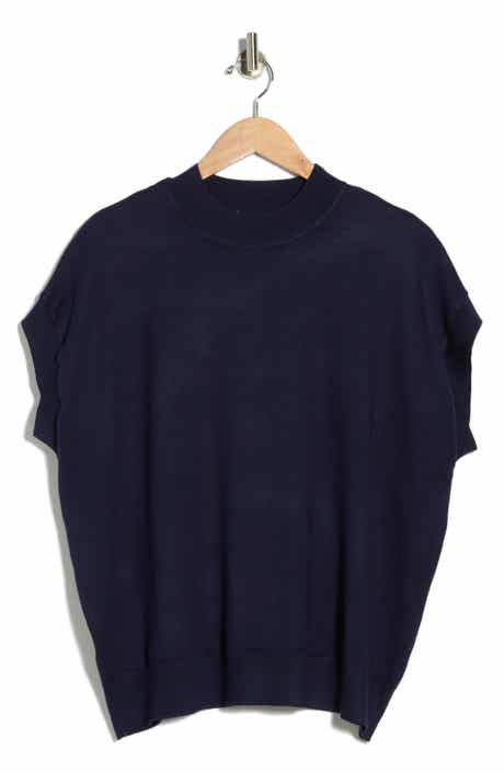 T Tahari Crewneck Shell Sweater