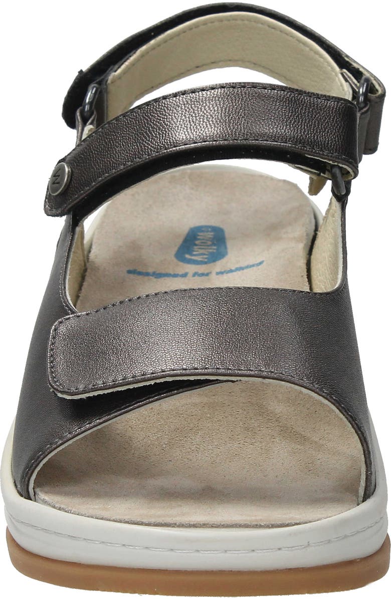 Wolky Adura Slingback Platform Sandal, Alternate, color, Inox Biocare