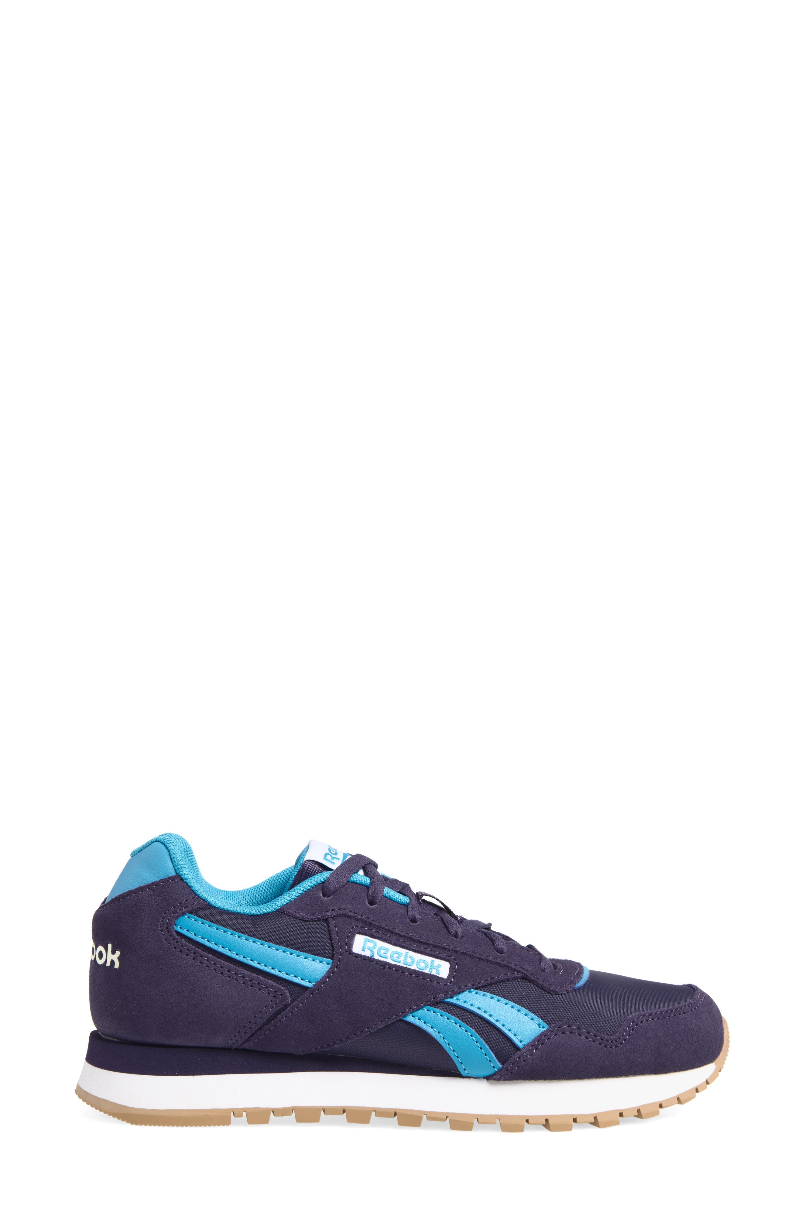 Glide Sneaker, Alternate, color, PRPLE PRPLE CYAN