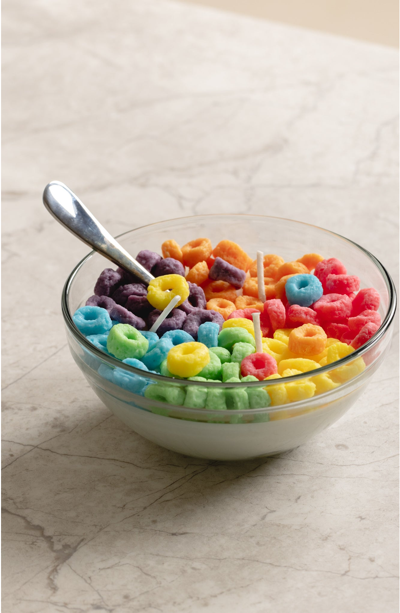 Southlake gifts Fruit Loops Cereal Candle, Alternate, color, Candle Only