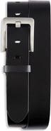 Harbor Bay by DXL Big & Tall Leather-stitched Belt