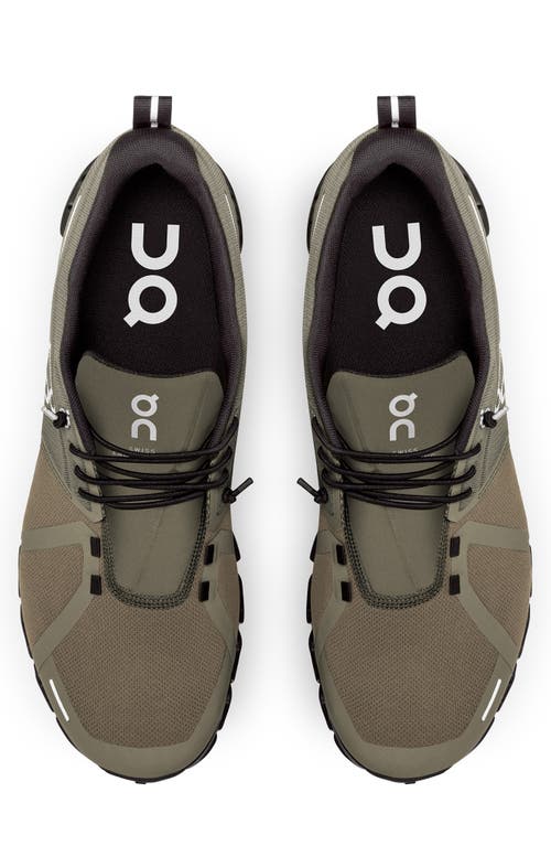 On Cloud 5 Waterproof Running Shoe In Green