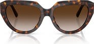 Tiffany & Co. 55mm Gradient Pillow Sunglasses