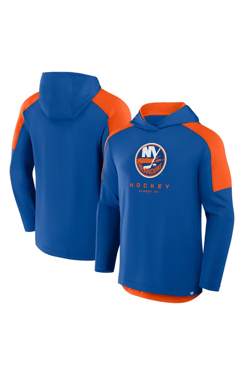 FANATICS Men's Fanatics Royal New York Islanders Meta Game Transitional Pullover Hoodie, Main, color, Royal