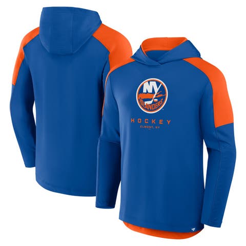 Men's Fanatics Royal New York Islanders Meta Game Transitional Pullover Hoodie