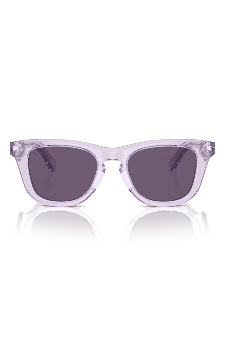 Burberry Kids' 46mm Square Sunglasses, Main, color, Lilac / Violet