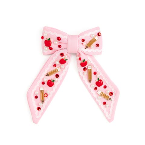Apple Gemstone Bow Clip (Toddler & Little Kid)