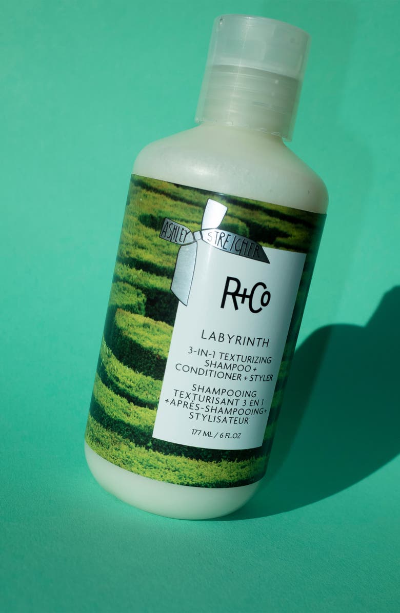 R+Co Labyrinth 3-in-1 Texturizing Shampoo, Conditioner & Styler, Alternate, color, 