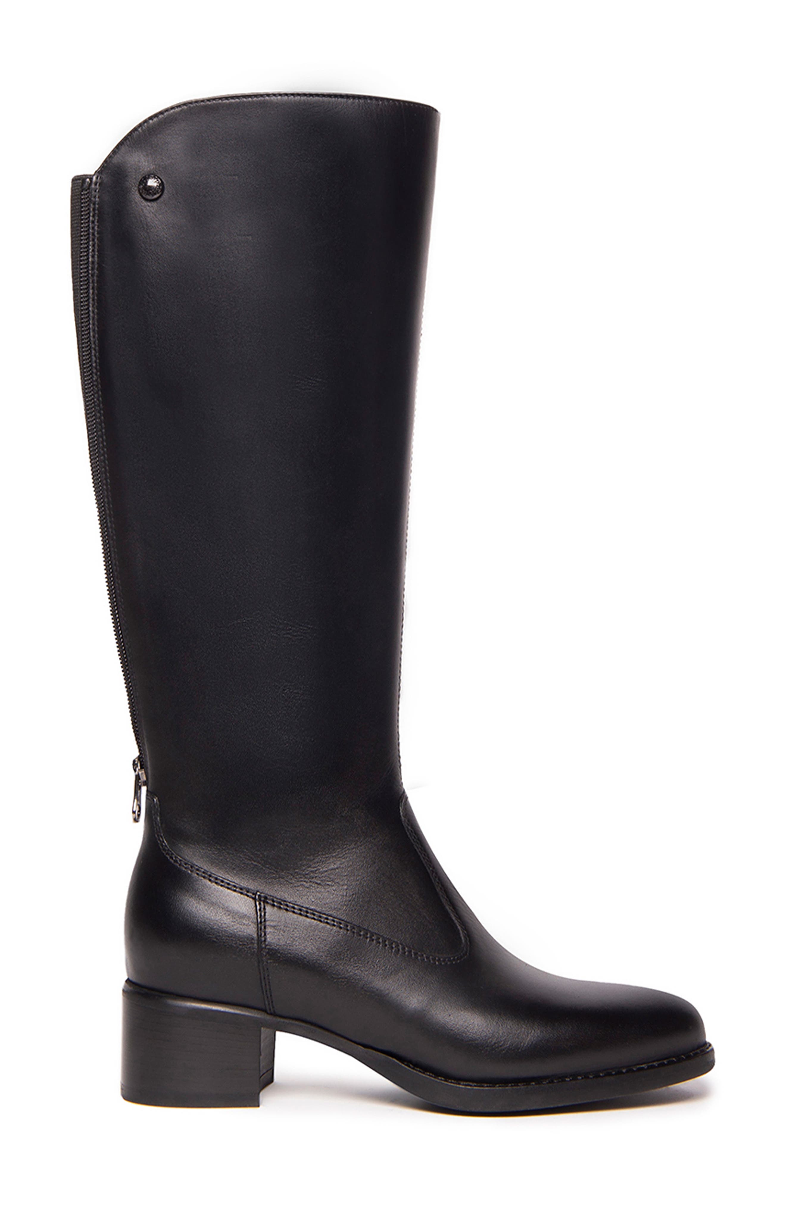 NeroGiardini Knee High Boot, Alternate, color, Black