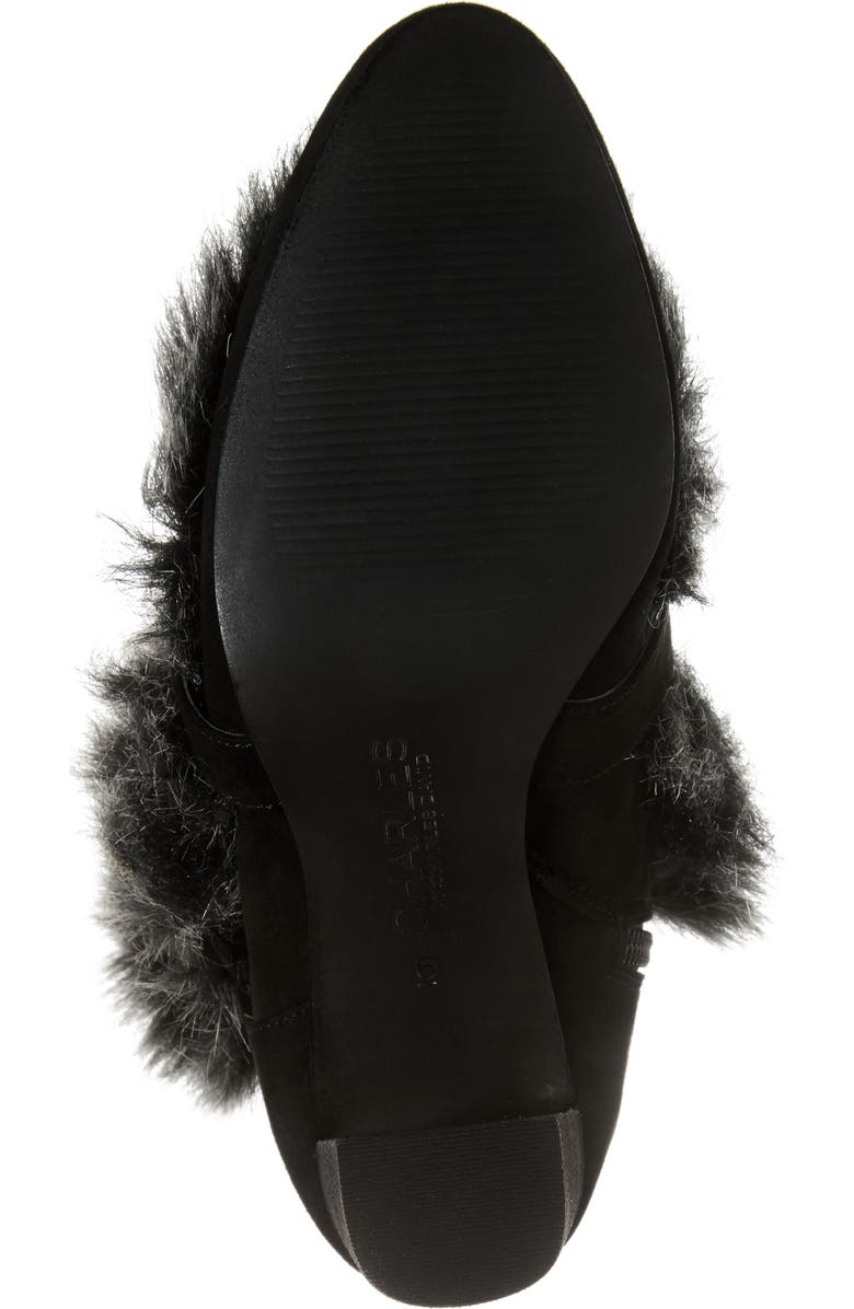 Charles by Charles David Alberta Faux Fur Boot, Alternate, color,