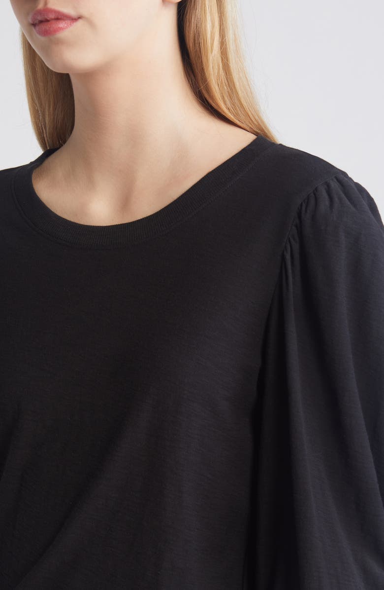 Nation LTD Loren Smocked Peasant T-Shirt, Alternate, color,