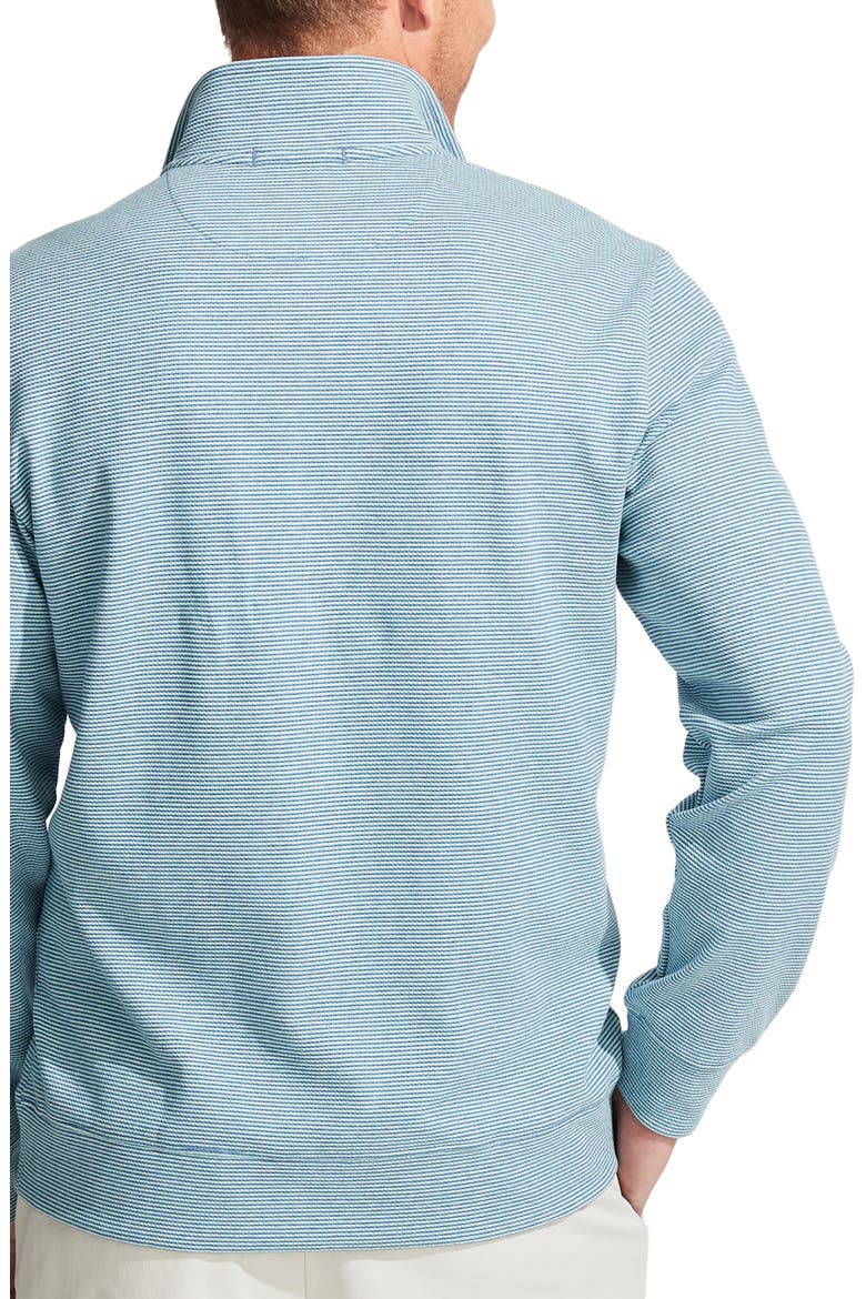 Coopers Town Stripe Quarter Zip Pullover, Alternate, color, MOONLIGHT