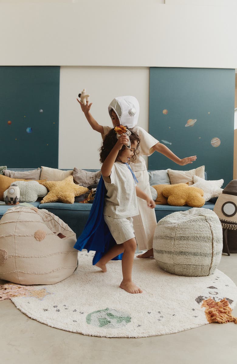 Lorena Canals Interstellar Cotton Blend Washable Rug, Alternate, color, Natural