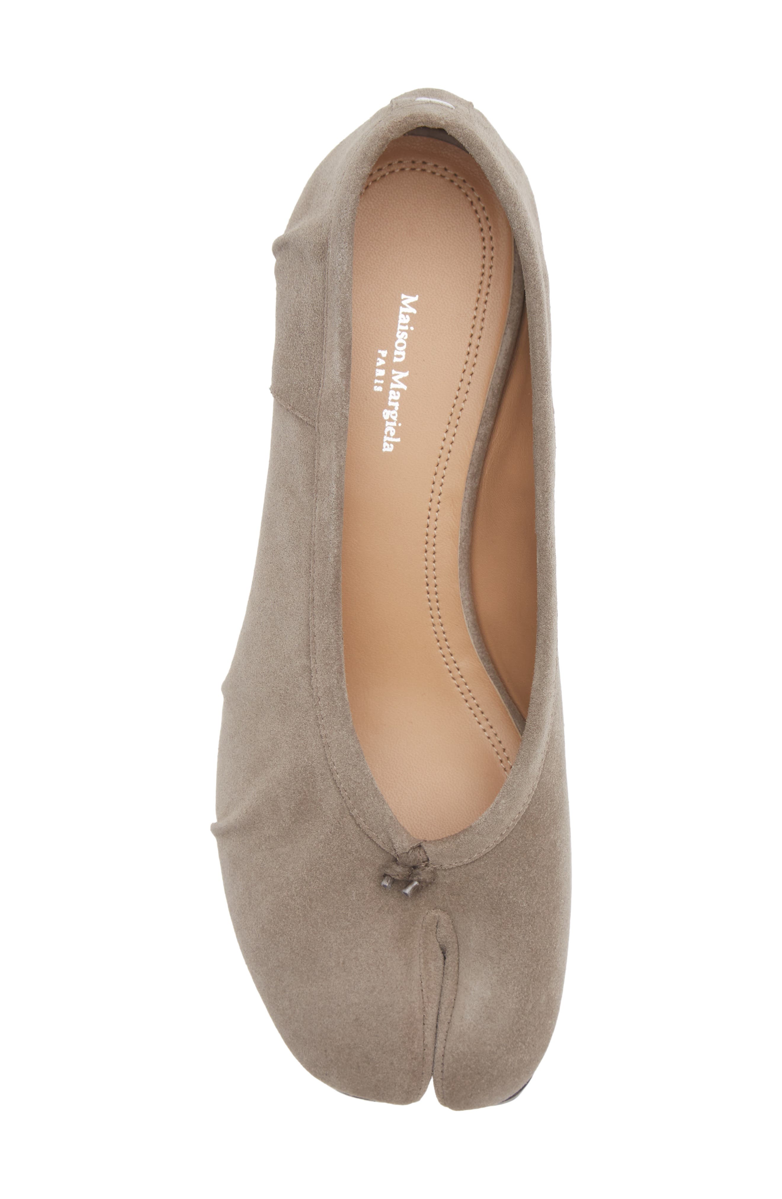 Tabi Ballerina Pump, Alternate, color, TAUPE