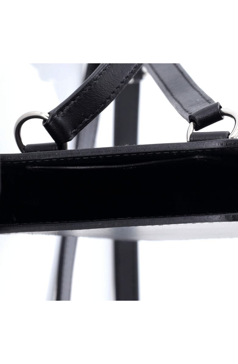 Pre-Owned Hermes Hac a Box Phone Case Tadelakt, Alternate, color, Noir