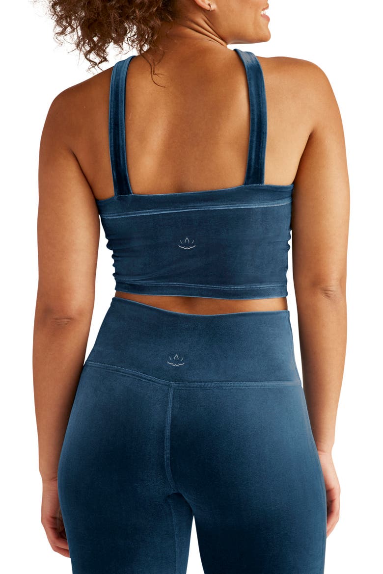 Converge Crop Tank, Alternate, color, BLUE GEM