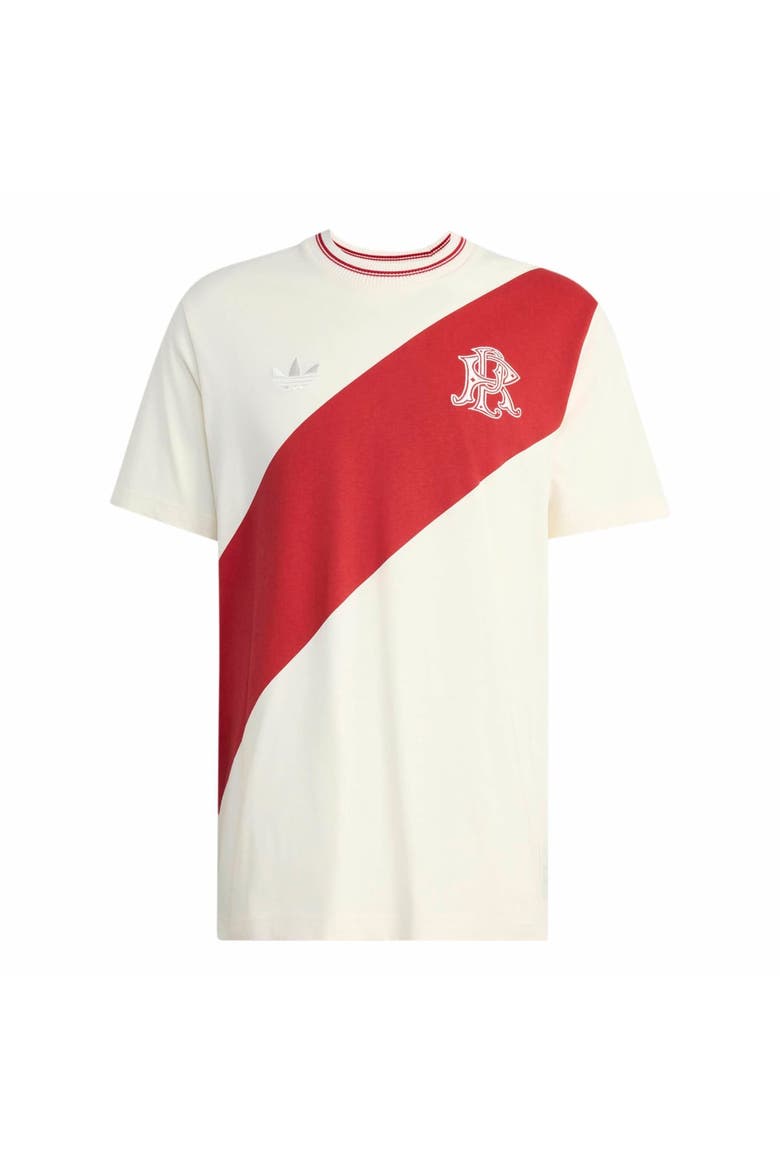 Men's adidas  White Club Atlético River Plate 125th Anniversary T-Shirt, Alternate, color, White