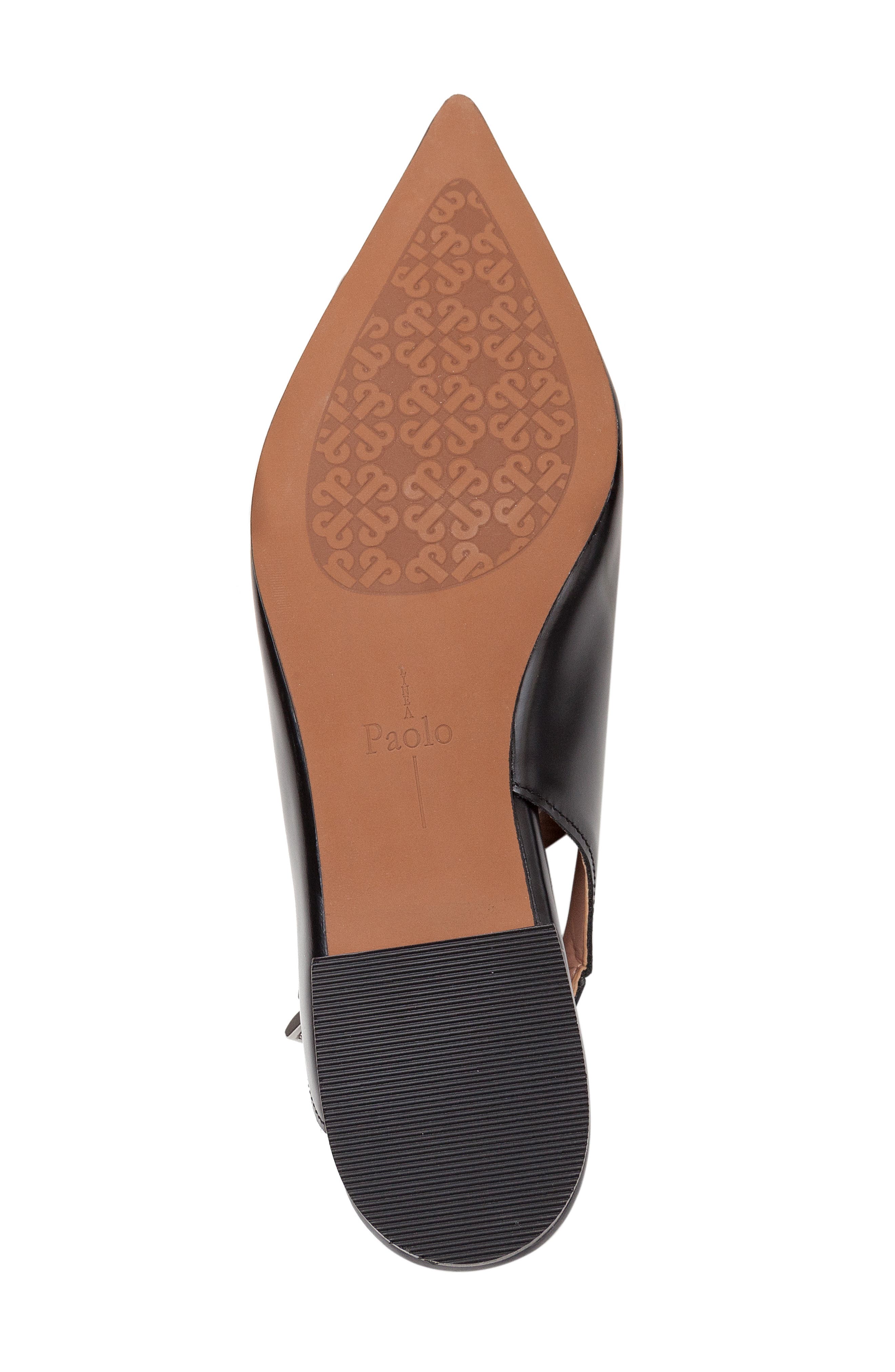 Linea Paolo Caia Pointed Toe Slingback Flat, Alternate, color, 