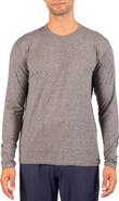 TailorByrd Brushed Melange Long Sleeve T-Shirt