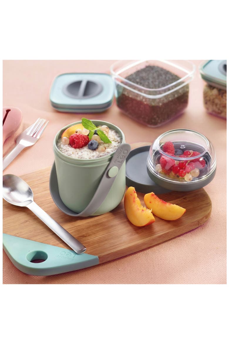 Leo 22-Ounce Dual Lunch Pot, Alternate, color, SAGE