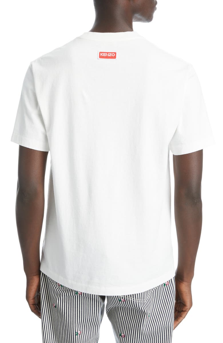 KENZO Classic College Logo Graphic Tee, Alternate, color, 