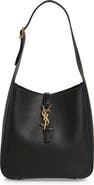 Saint Laurent Small Le 5 à 7 Leather Hobo