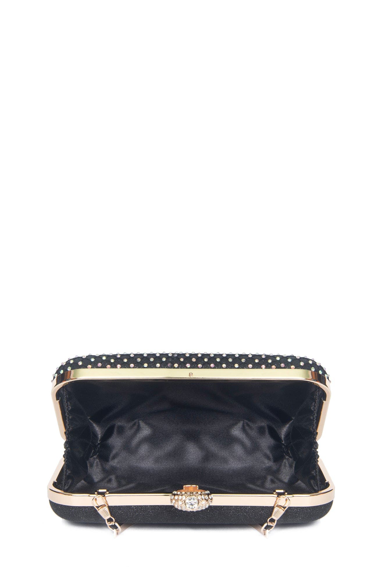 Lauren Lorraine Terri Clutch, Alternate, color, Black