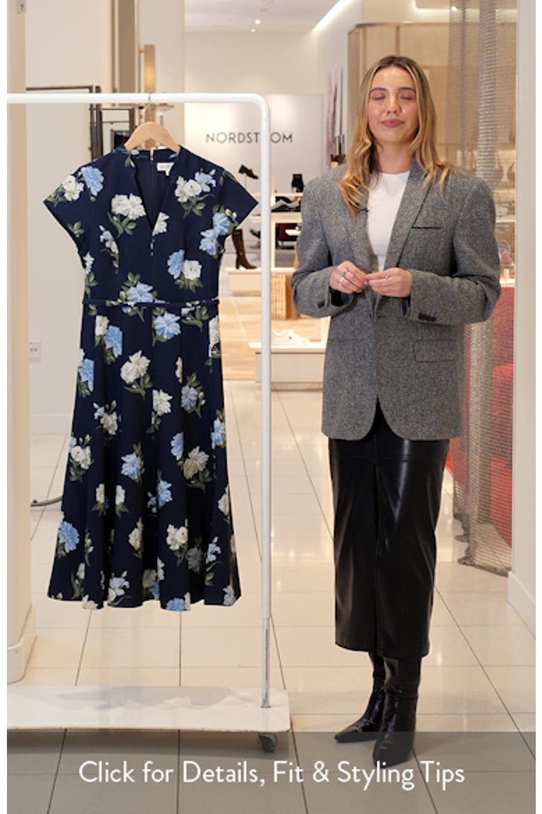 Jasmeen Floral Midi Dress video