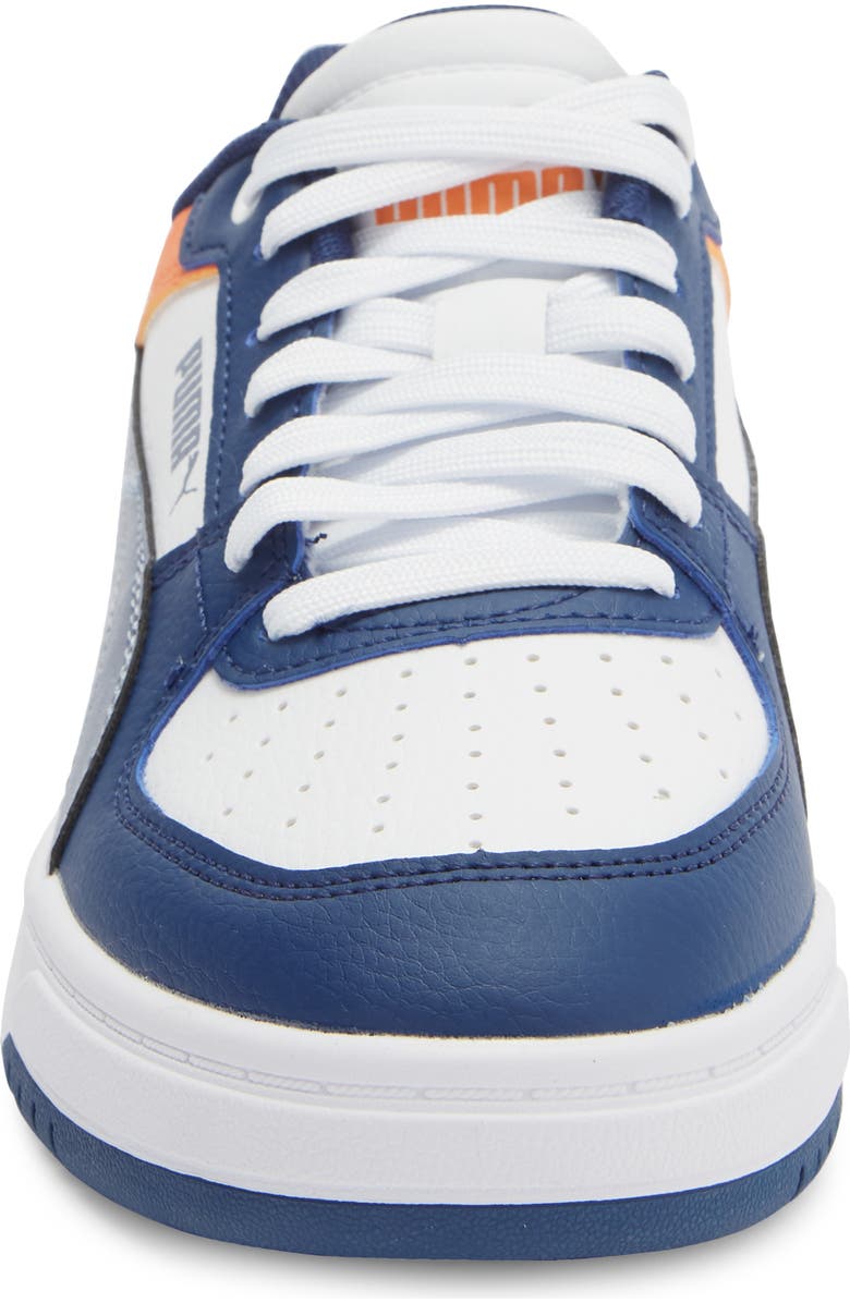 PUMA Kids' Caven III Block Sneaker, Alternate, color, Blue Jewel/ Gray Sky/ White