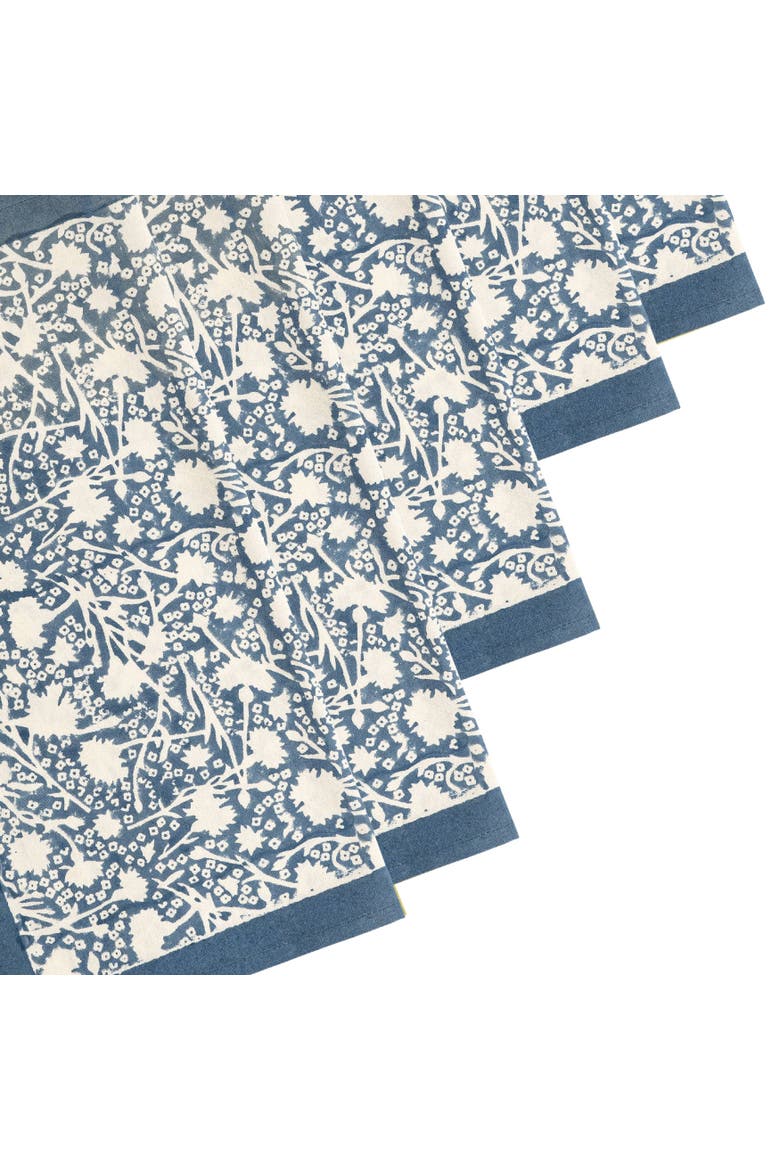 Meadows Napkins, Alternate, color, Bleu 19" x 19"