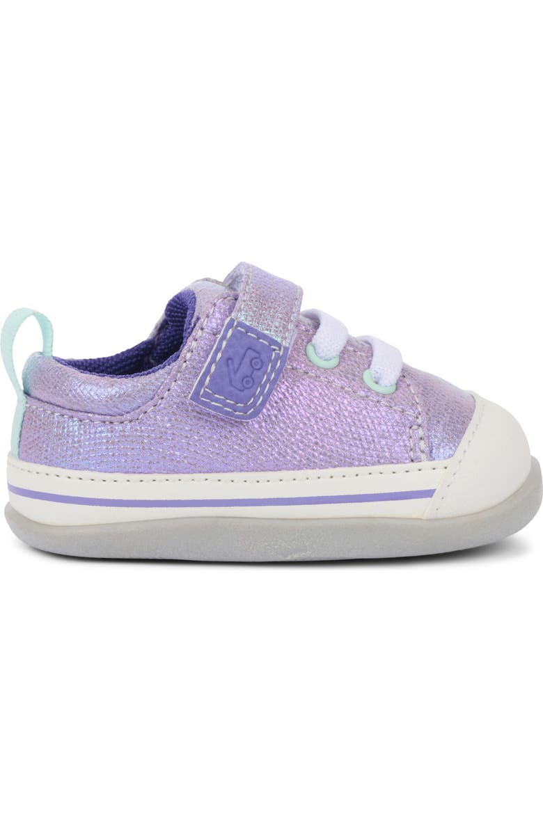 See Kai Run Kids' Mini Stevie Sneaker, Alternate, color, Purple Metallic