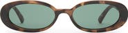 Le Specs Outta Love 51mm Oval Sunglasses