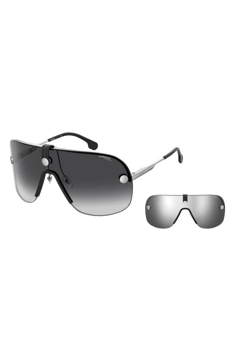 Carrera Eyewear Epica II 99mm Shield Sunglasses, Alternate, color, 