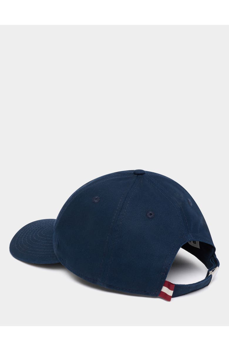 Bally Baseball Hat in Cotton With a Logo, Alternate, color, 