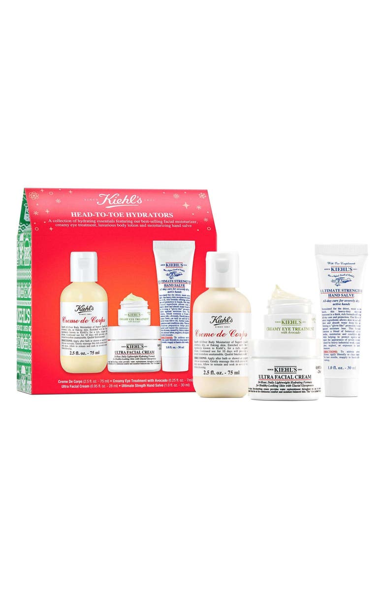 Kiehl's Since 1851 Head-to-Toe Hydrators Set USD $59 Value, Main, color, 