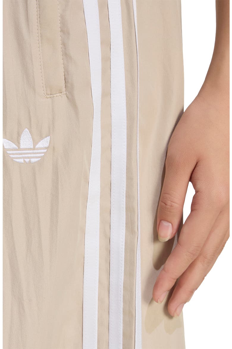 Firebird Wide Leg Track Pants, Alternate, color, KHAKI THREE/ WHITE