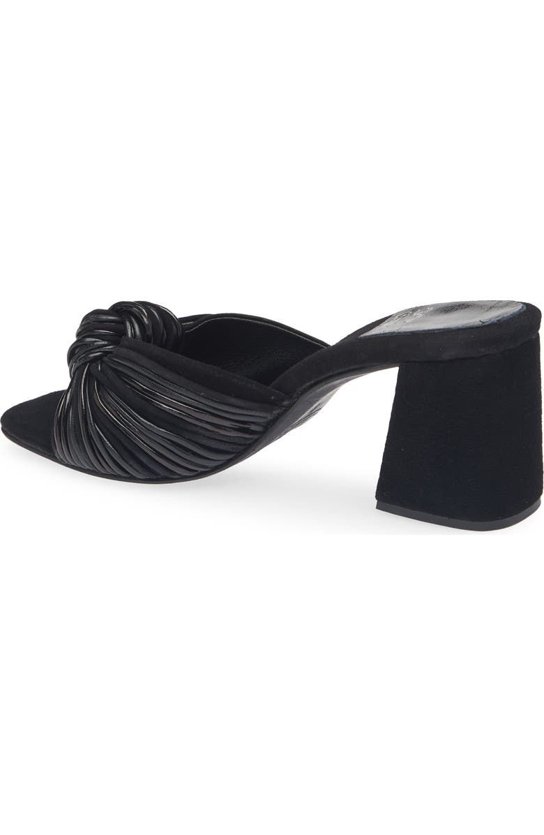 Jeffrey Campbell Melonger Slide Sandal, Alternate, color, Black Suede Combo