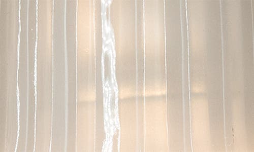 Luzè Luze Glass Tulip Shade Candle Warmer Lamp In White