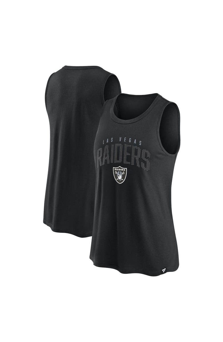 FANATICS Women's Fanatics Branded Black Las Vegas Raiders Classic Rhine Tank Top, Main, color, Black