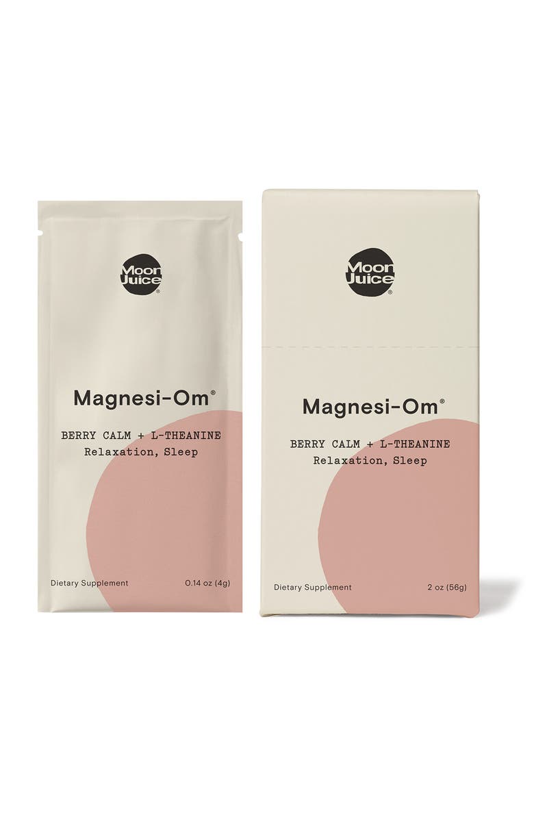 Moon Juice Magnesi-om<sup>™</sup> Berry Unstressing Drink Dietary Supplement Stick Pack, Main, color,