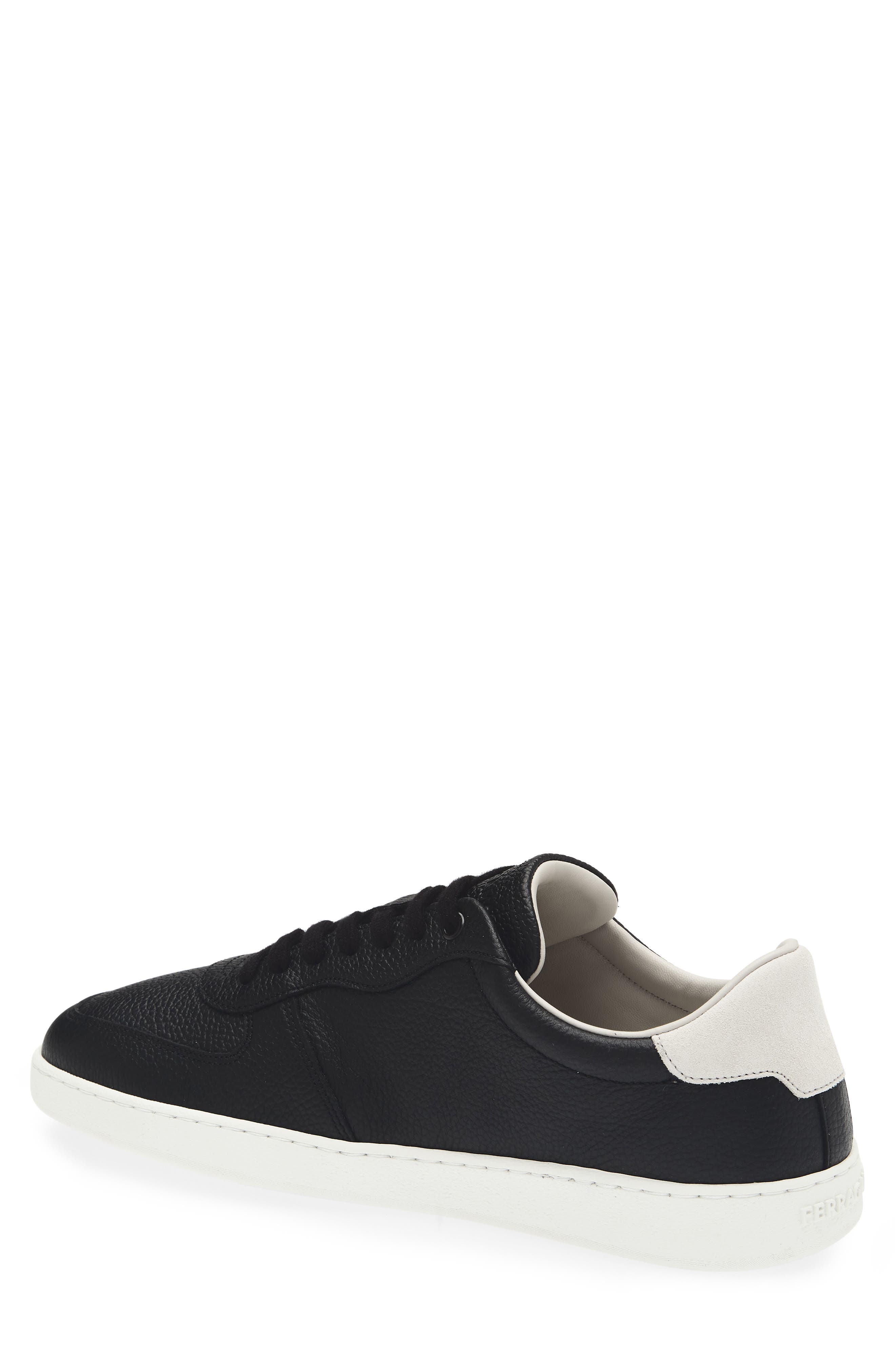 FERRAGAMO Adam Low Top Sneaker, Alternate, color, Nero Haze