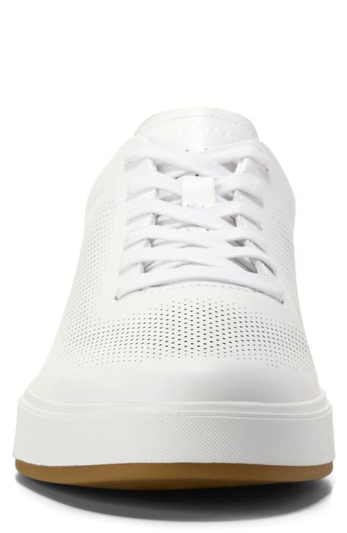 Cole Haan Grandpro Angleace Sneakers Optic White/silver Birch In White