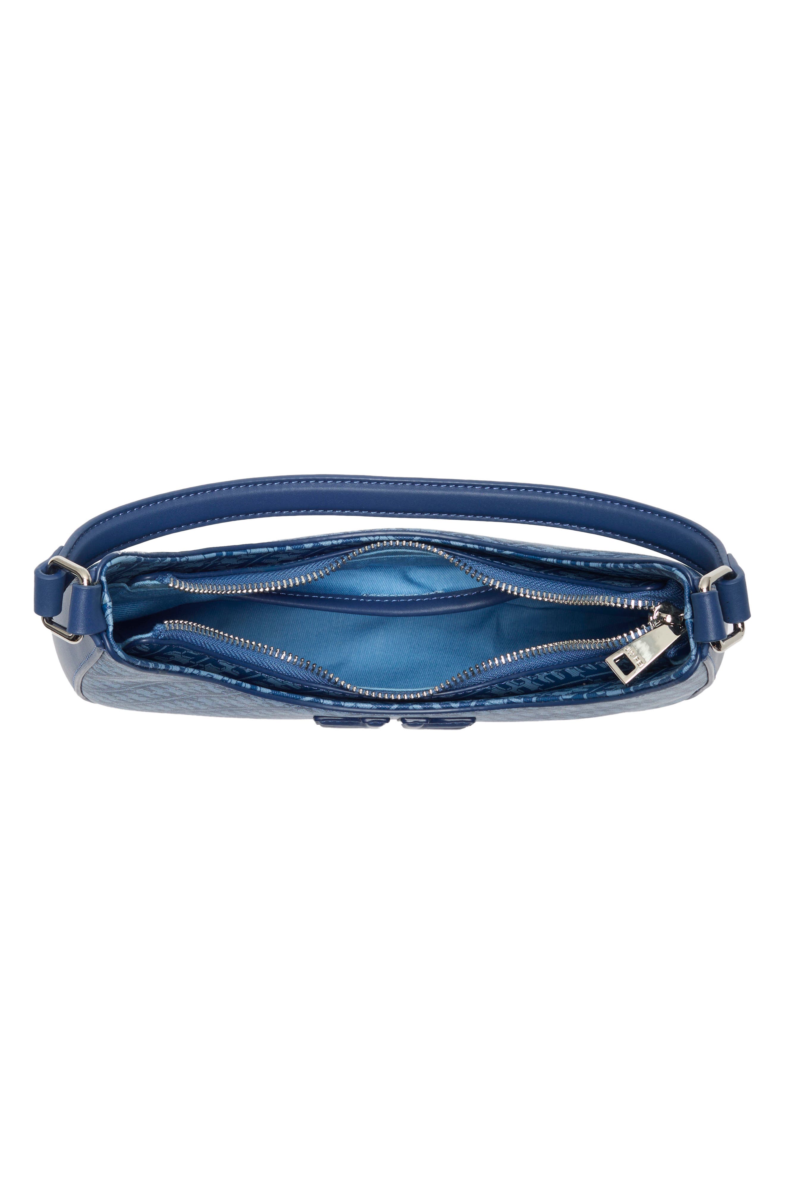 Fei Logo Shoulder Bag, Alternate, color, NAVY